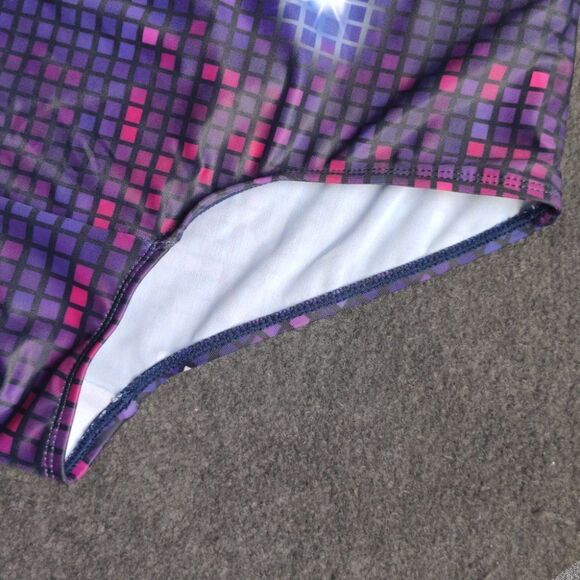 Men's fun disco shiny swim trunks, swimsuit, soft shorts pool party Size XL - Picture 10 of 11